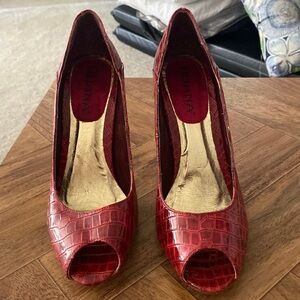 Red heels-41/2 inch heel